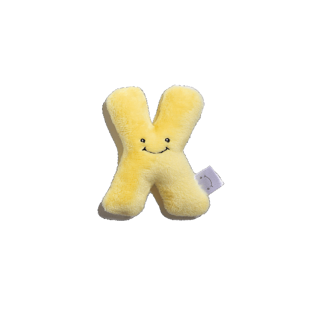 Alphapals® 4" Mini Lowercase Plush Letter x