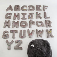 color: Dark Grey Bag with Rhino Grey Letters